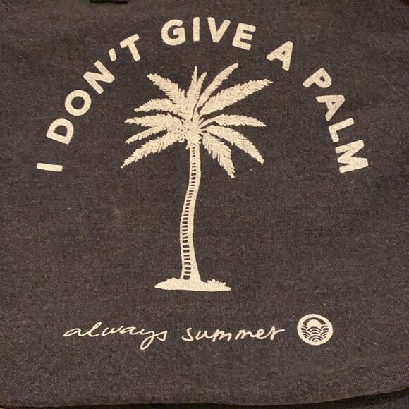 SUNDRY beach/ summer bag in very good condition.  “I don’t give a palm “ - Picture 10 of 12